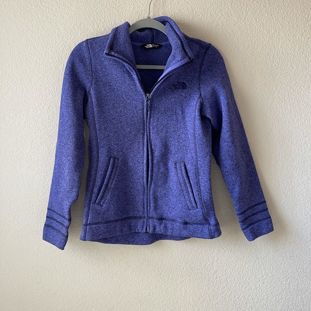 The north face fleece zip up